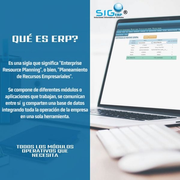 El Software SIG de sistema ERP le permite automatizar esta actividad, bajo una aplicación de software en línea. El propósito de este Software SIG ERP es el de facilitar el flujo de información entre todas las funciones empresariales dentro de los límites 